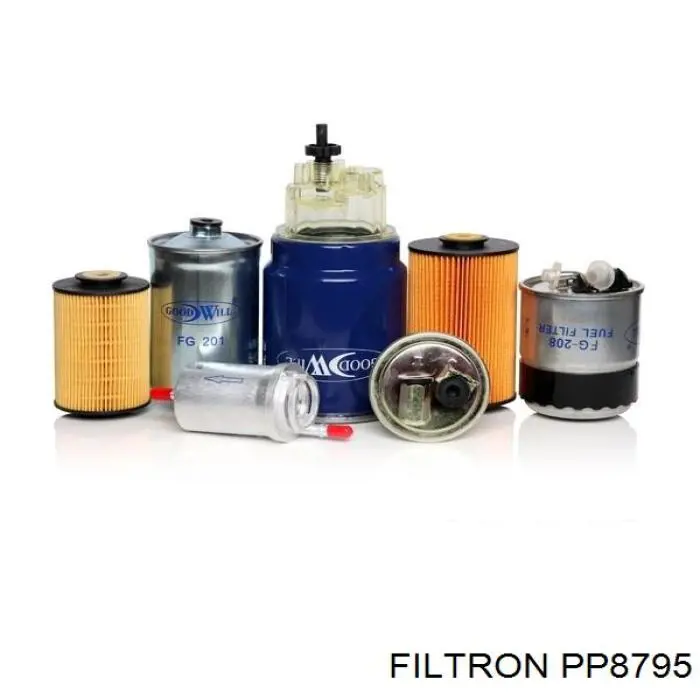 Фільтр тонкого очищення палива Filtron PP8795 ціна, від 14.31 USD