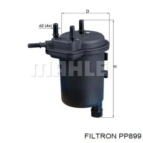 PP899 Filtron фільтр паливний