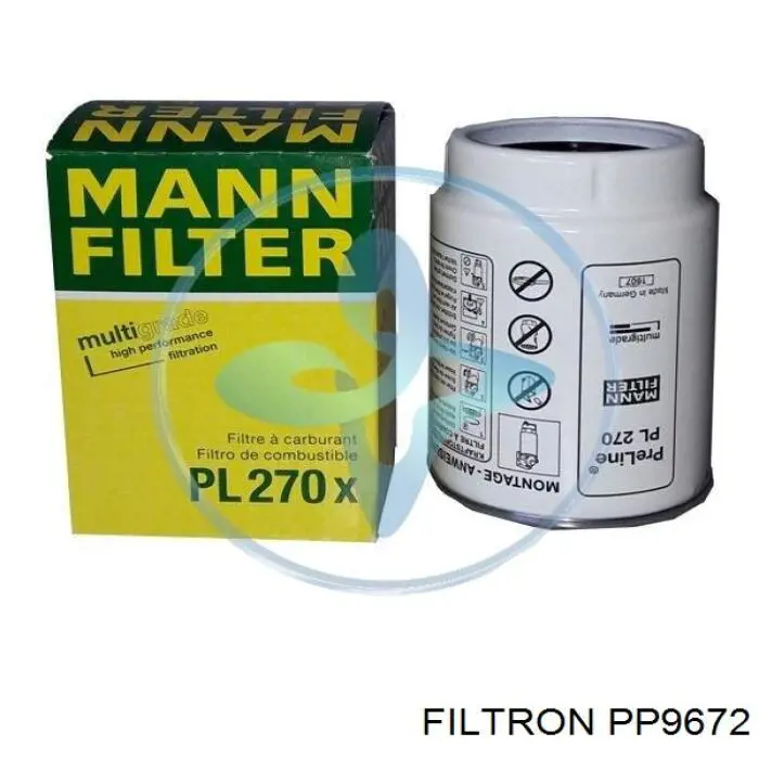 Купити PP9672 Filtron Фільтр-відстійник палива грубої очистки