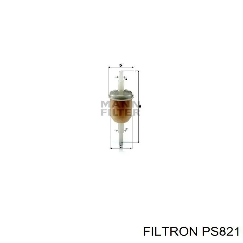 PS821 Filtron Фільтр палива