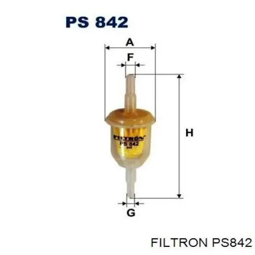 PS842 Filtron Топливный фильтр