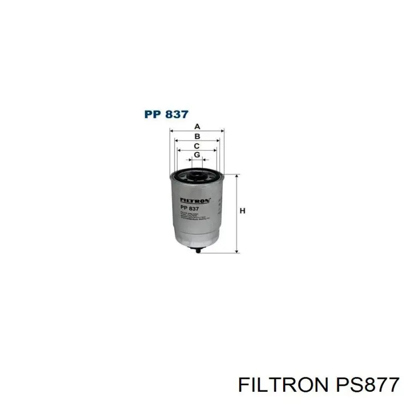 Купити PS877 Filtron Фільтр-відстійник палива грубої очистки