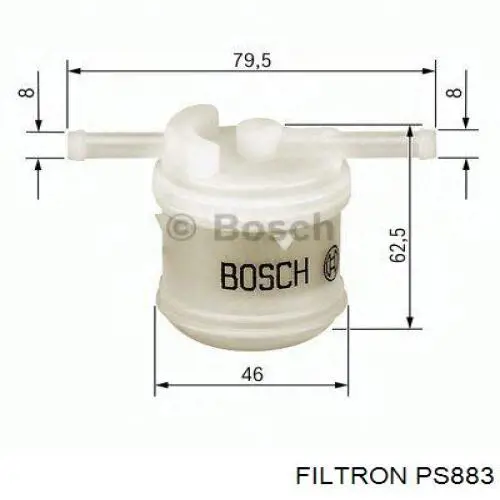 PS883 Filtron Фільтр палива