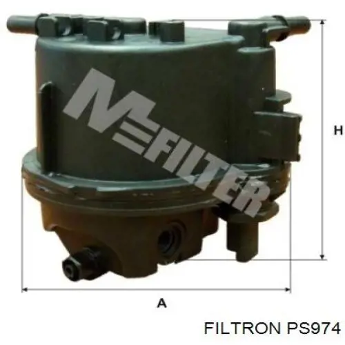PS974 Filtron фільтр паливний