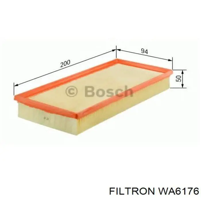 Фільтр повітряний WA6176 Filtron