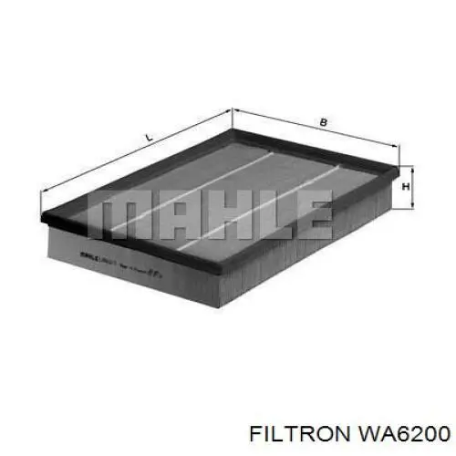 WA6200 Filtron фільтр повітряний