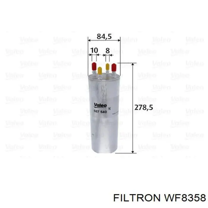 Фільтр паливний WF8358 Filtron