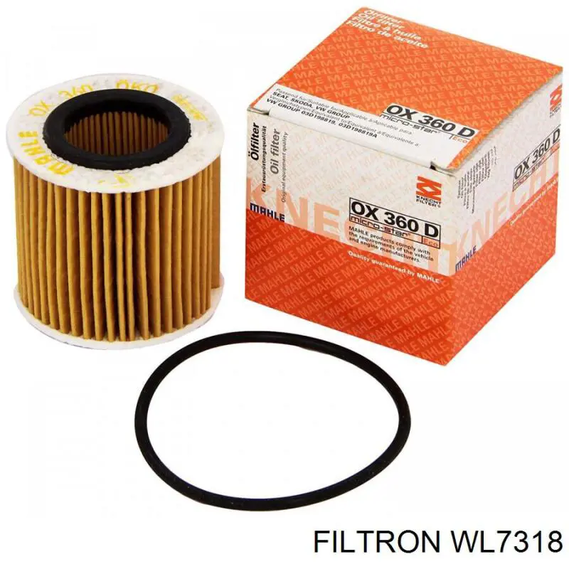 WL7318 Filtron Фільтр масла