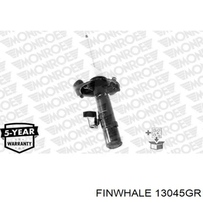 Амортизатор передній, правий Finwhale 13045GR ціна, від 48.23 USD