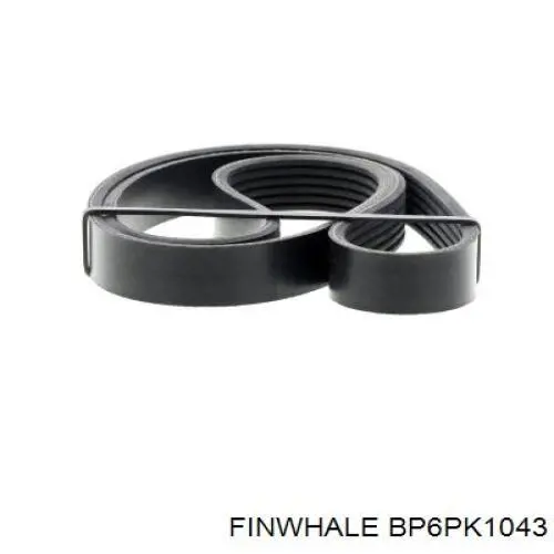 BP6PK1043 Finwhale ремінь приводний, агрегатів