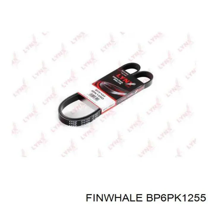Клиновий ремінь Finwhale BP6PK1255 ціна, від 14.24 USD