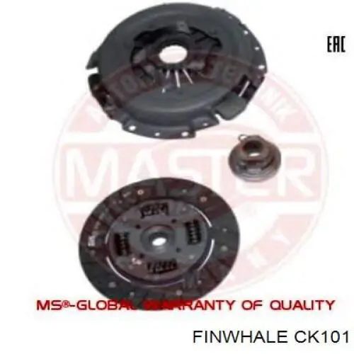 CK101 Finwhale Зчеплення в зборі