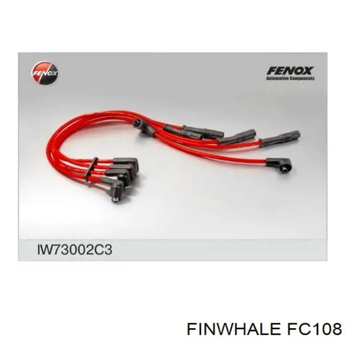 FC108 Finwhale дріт високовольтні, комплект