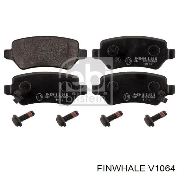 Задні гальмівні колодки Finwhale V1064 ціна, від 16.97 USD