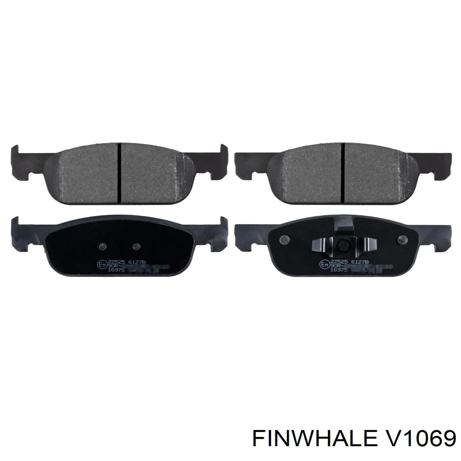 V1069 Finwhale Передні гальмівні колодки