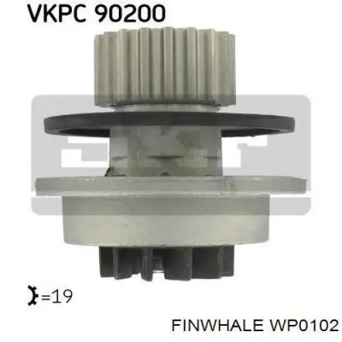 Помпа охолодження Finwhale WP0102 ціна, від 19.48 USD