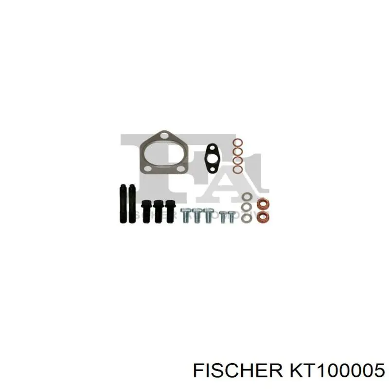 KT100005 Georg Fisher прокладка турбіни, монтажний комплект