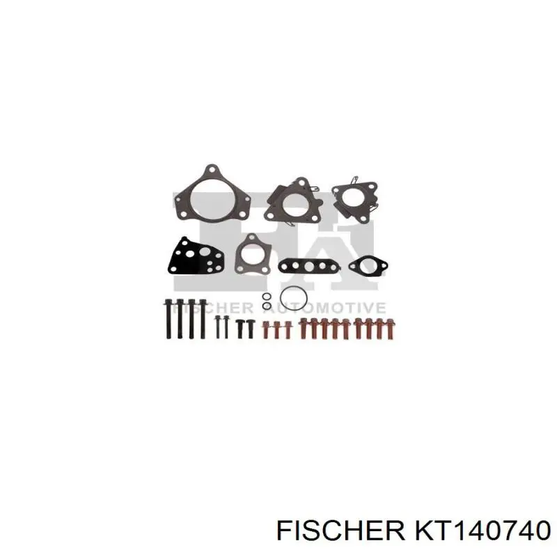 KT140740 Georg Fisher прокладка турбіни, монтажний комплект