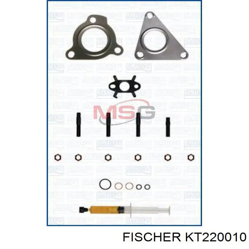 Прокладка турбіни, монтажний комплект KT220010 FISCHER