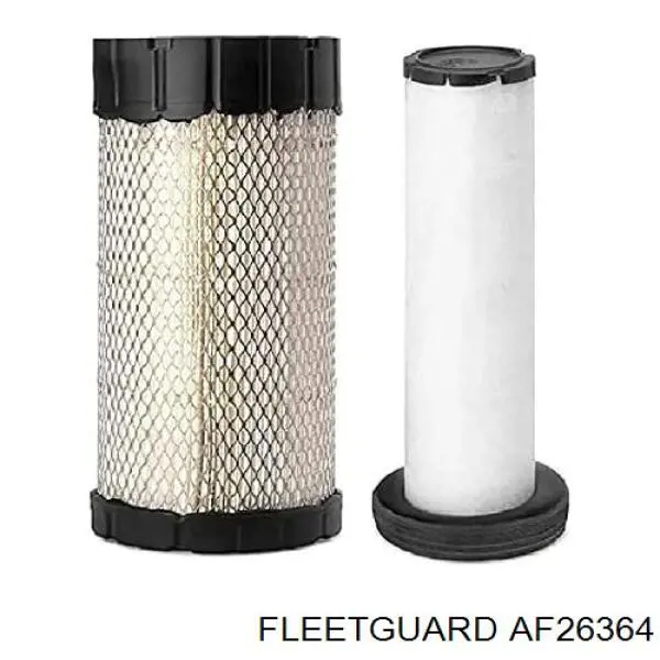 Елемент повітряного фільтра Fleetguard AF26364 ціна, від 66.33 USD