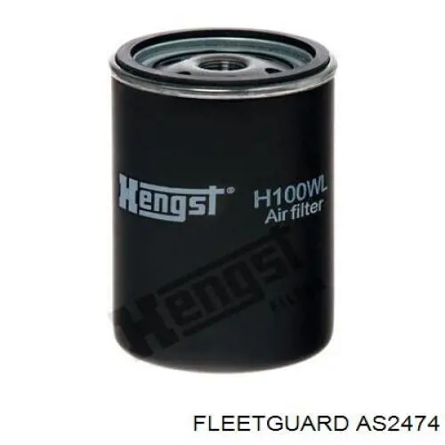 Фільтр повітряний компресора підкачки (амортизаторів) Fleetguard AS2474 ціна, від 18.42 USD