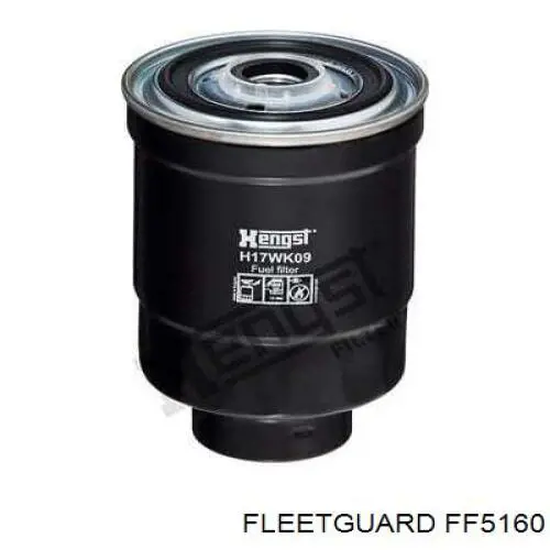 Фільтр тонкого очищення палива Fleetguard FF5160 ціна, від 7.98 USD