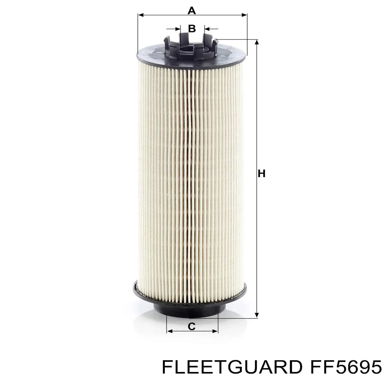 FF5695 Fleetguard фільтр паливний