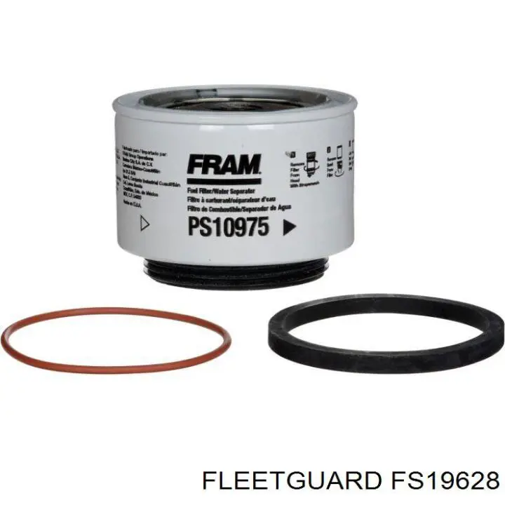 Фільтр тонкого очищення палива Fleetguard FS19628 ціна, від 37.15 USD