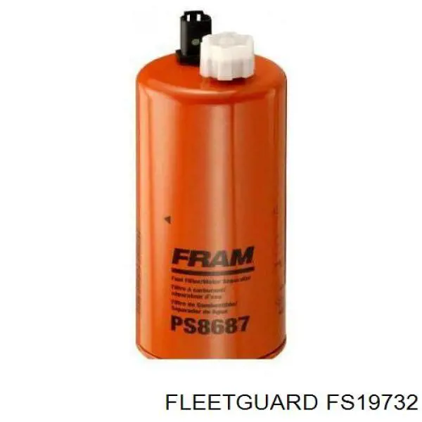 Фільтр тонкого очищення палива Fleetguard FS19732 ціна, від 29.93 USD