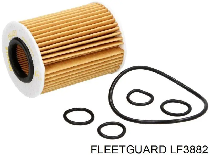 Масляний фільтр двигуна Fleetguard LF3882 ціна, від 47.68 USD