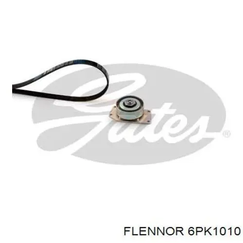 6PK1010 Flennor Поліклиновий ремінь