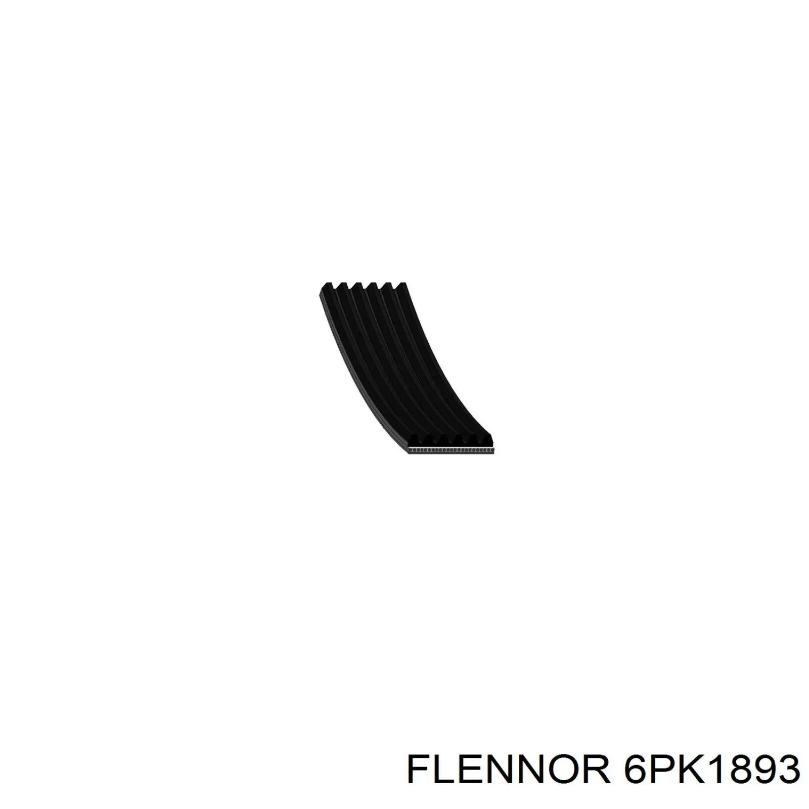 6PK1893 Flennor ремінь приводний, агрегатів