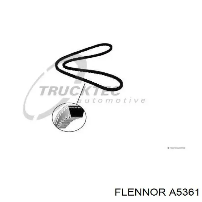 A5361 Flennor ремінь приводний, агрегатів