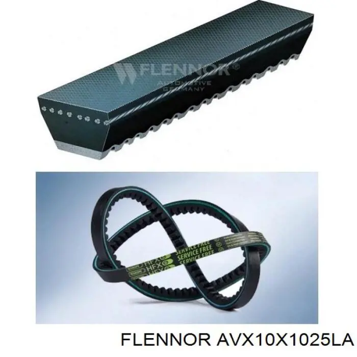 AVX10X1025LA Flennor Поліклиновий ремінь