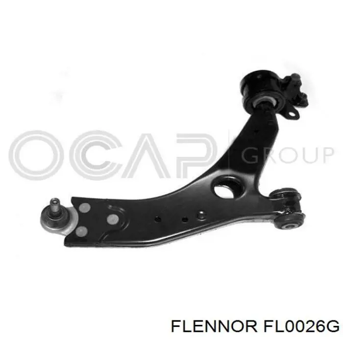 Важіль передньої підвіски нижній, правий Flennor FL0026G ціна, від 60.82 USD