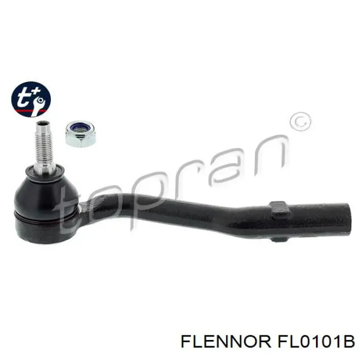 FL0101B Flennor Рулевой наконечник (Левый, M14X1.5/M10X1.5)
