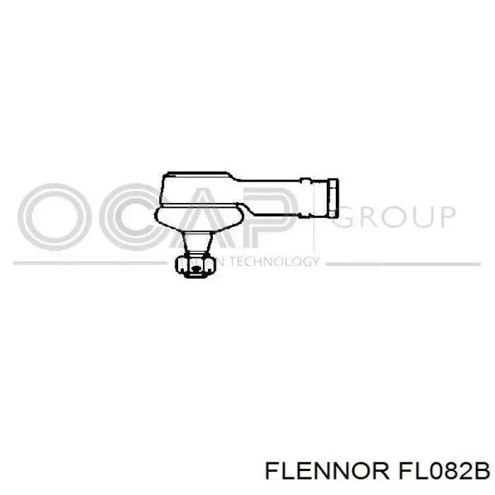 FL082B Flennor Накінечник поперечної рульової тяги