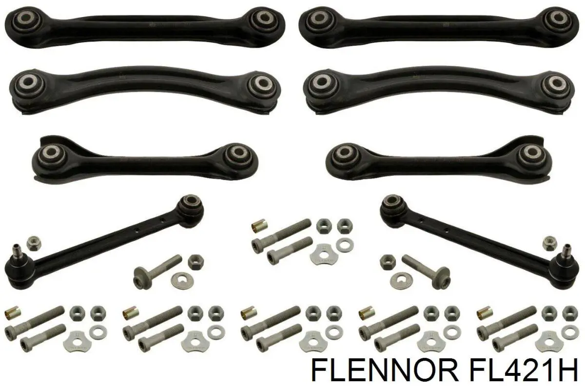 FL421H Flennor важіль/тяга задньої підвіски подовжній нижній, лівий/правий