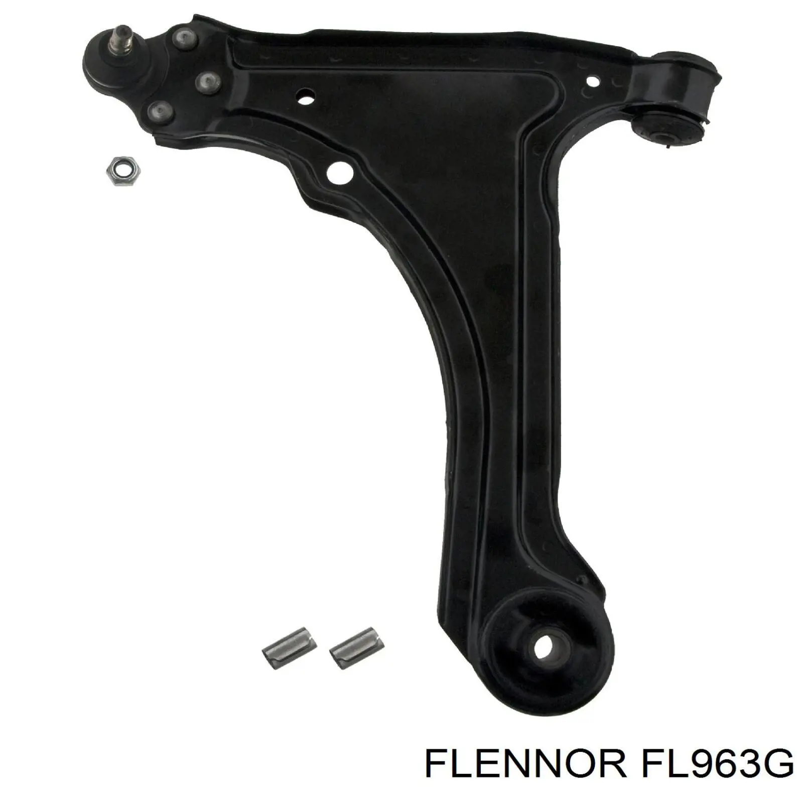 FL963G Flennor важіль передньої підвіски нижній, лівий
