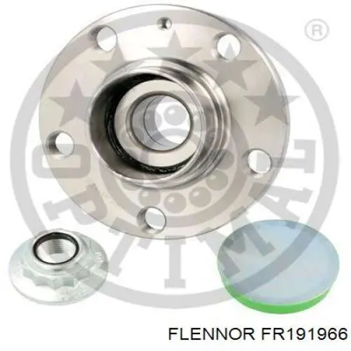 Задня маточина FR191966 Flennor