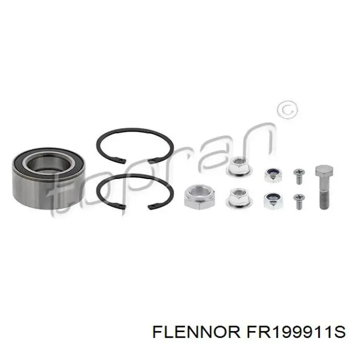 FR199911S Flennor Підшипник маточини передньої