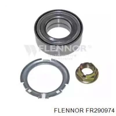 Комплект підшипник маточини передньої Flennor FR290974 ціна, від 29.00 USD