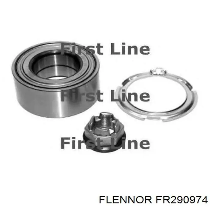 Підшипник ступиці FR290974 Flennor