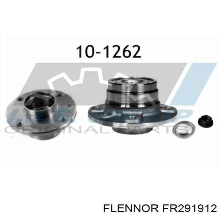 Задня маточина FR291912 Flennor