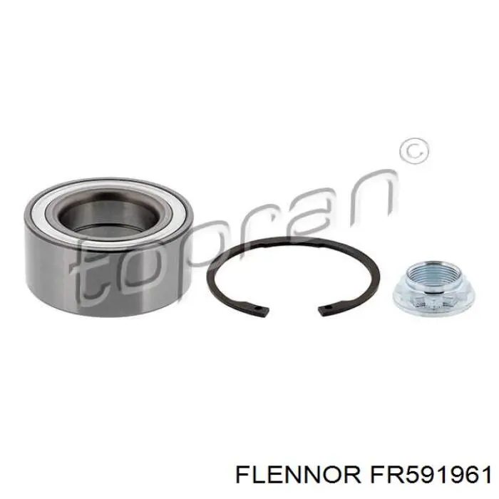 FR591961 Flennor Підшипник ступиці задньої