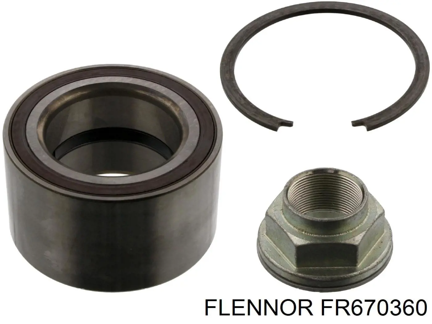 Підшипник ступиці FR670360 Flennor