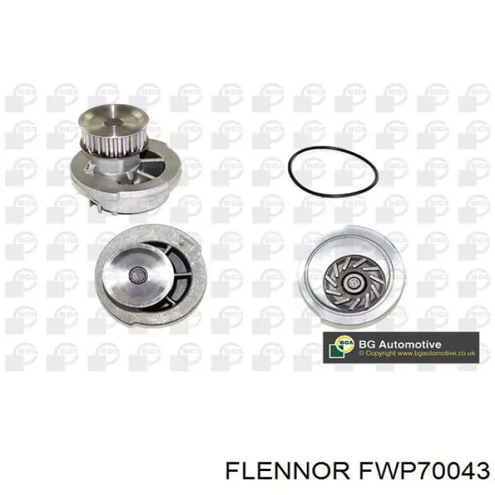 FWP70043 Flennor Насос охолодження