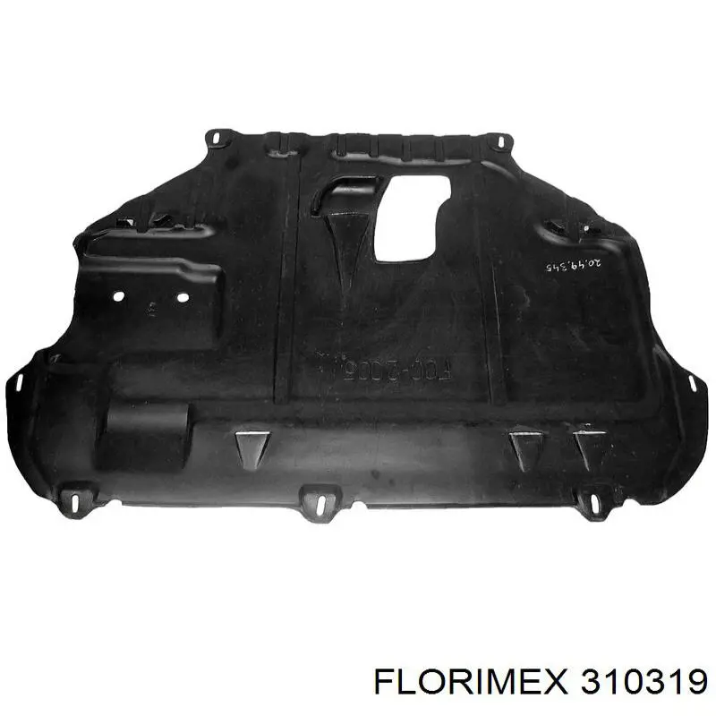 Купити CVR98124 Magneti Marelli Захист двигуна, правий
