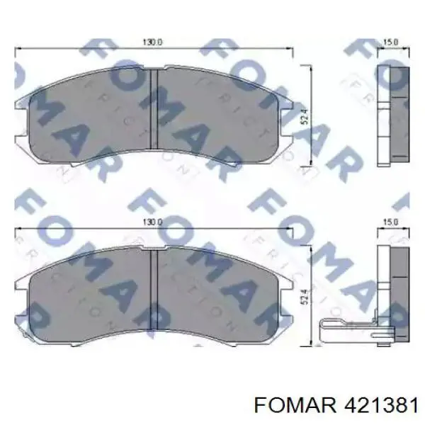 Купити A0004208820 Mercedes Задні колодки