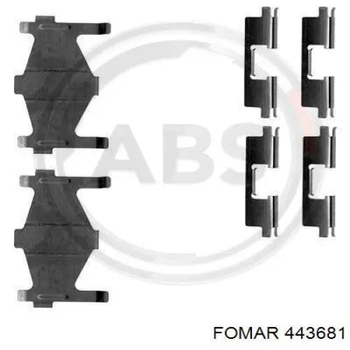 Купити 572236J Jurid/Bendix Колодки гальмівні передні, дискові